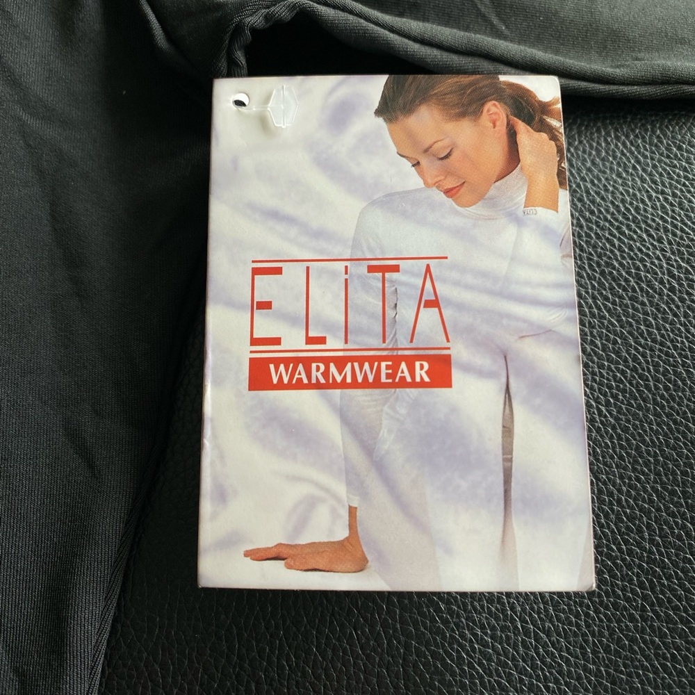 Elita Warmwear black turtleneck thermal undershirt NWT, Size XL